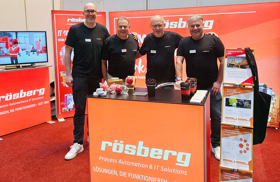 RÖSBERG auf der MSR-Spezialmesse Ludwigshafen 2025